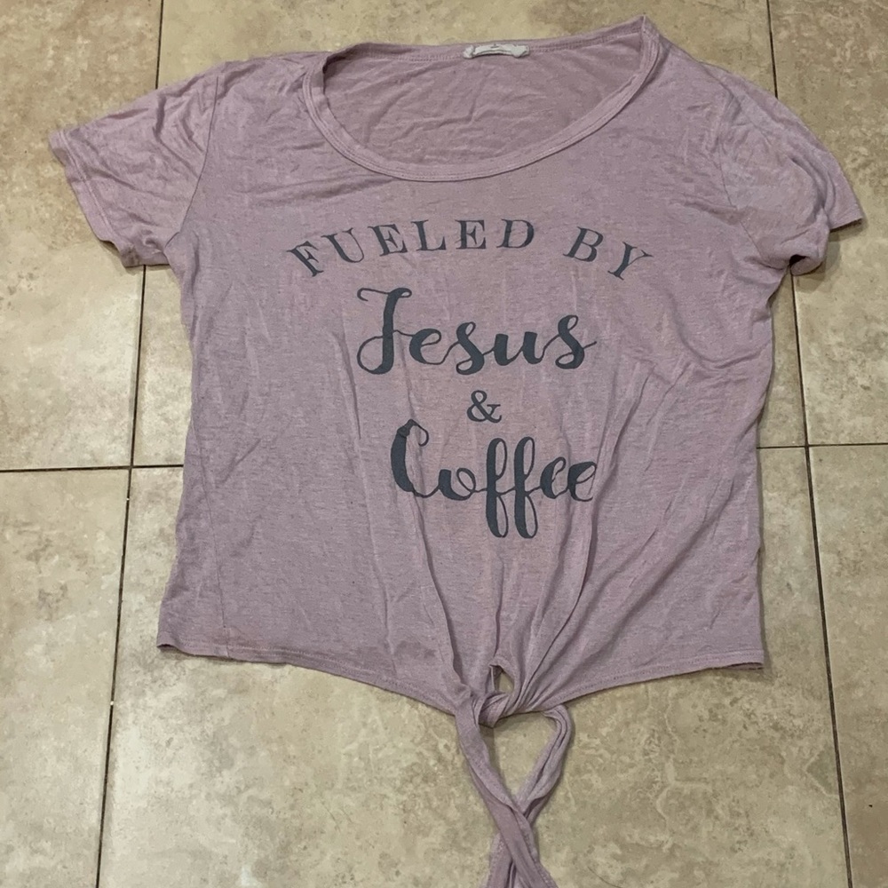 😇 God’s girl everyday tie tee
